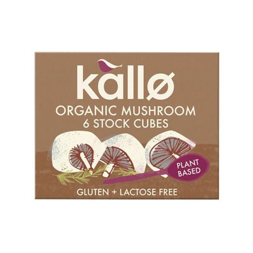 Kallo Organic Mushroom Stock Cubes (66G)