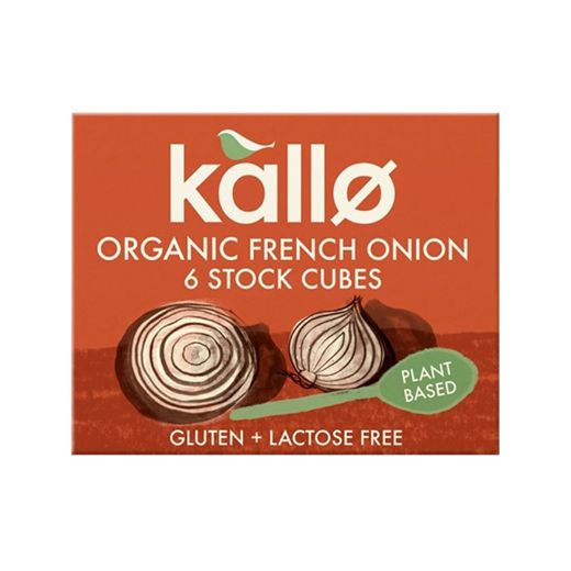 Kallo Organic French Onion Stock Cubes (66G)