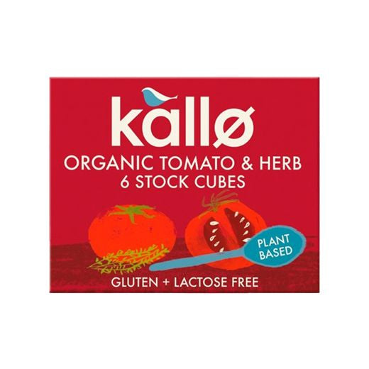 Kallo Organic Tomato & Herb Stock Cubes (66G)