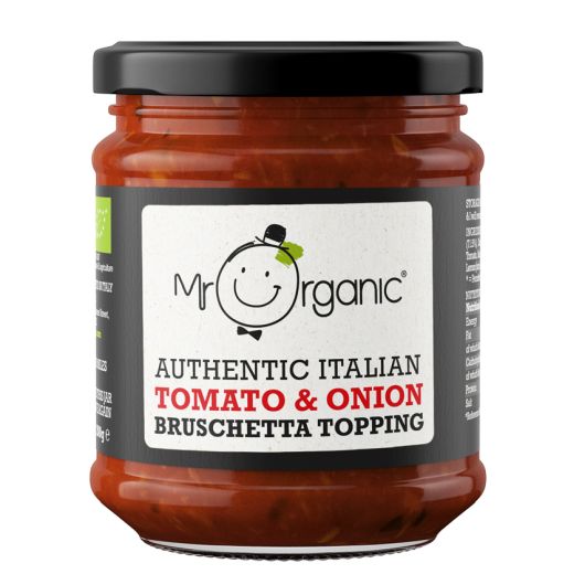 Mr Organic Italian Tomato Red Onion Bruschetta Topping (200G)