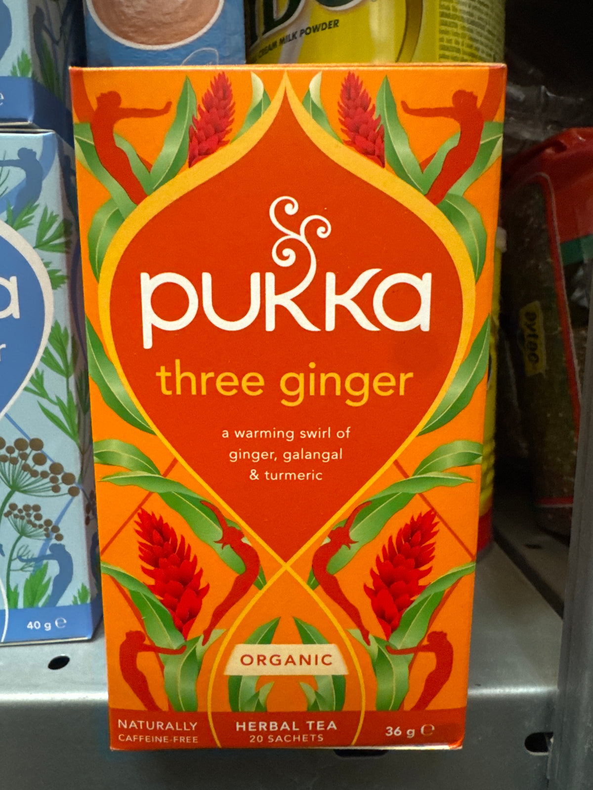 Pukka Organic Three Ginger Tea 20BAGS