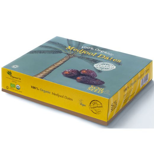 Soil & Seed 100% Organic Medjool Dates - 3Kg