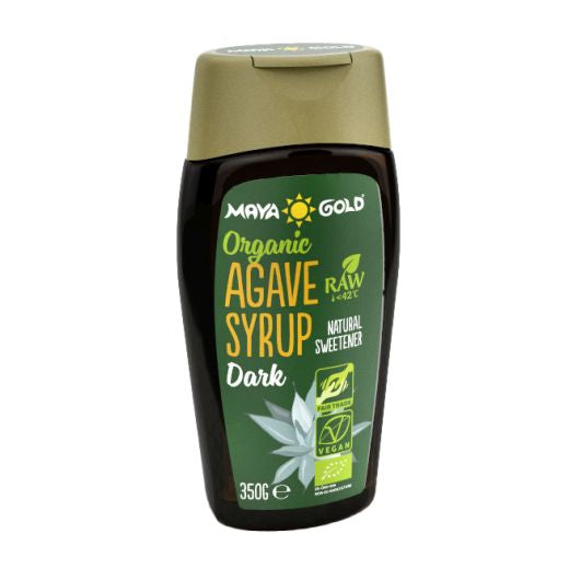 Maya Gold Organic Agave Syrup Dark & Raw (350G)