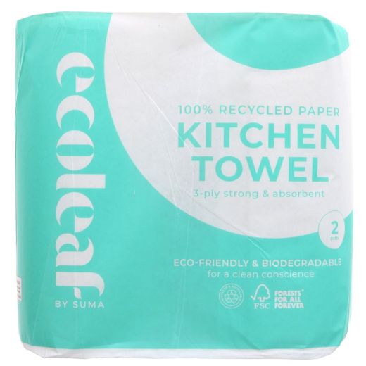 Gd Ecoleaf 3 Ply Kitchen Towels (2 ROLLS) product image