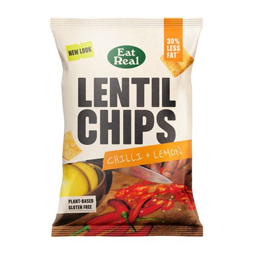 Eat Real Lentil Chilli &amp; Lemon Chips (133 G)