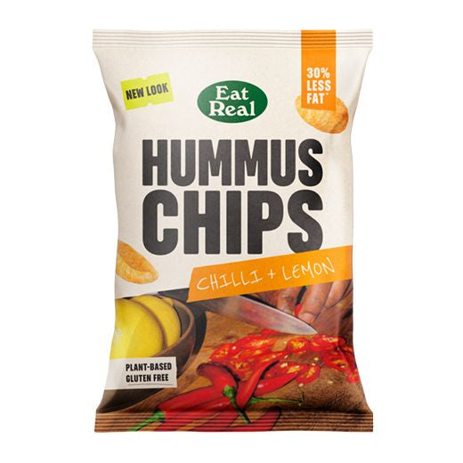 Eat Real Hummus Chilli & Lemon Chips (135G)