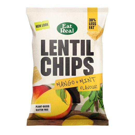 Eat Real Organic Lentil Mango Mint Chips (113 G)