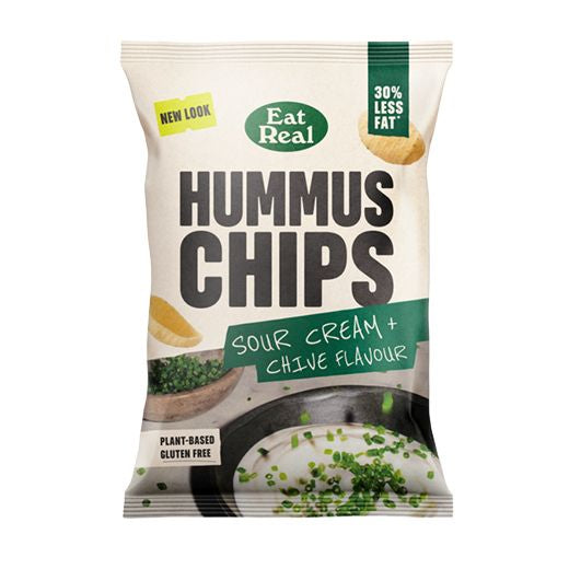 Eat Real Hummus Sour Cream&amp;Chive Chips (135G)