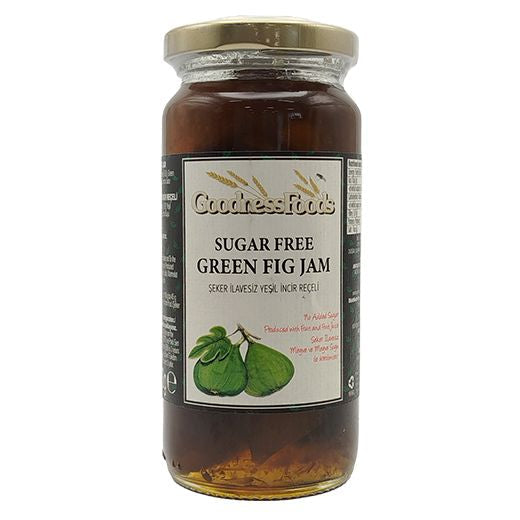 GOODNESS GREEN FIG JAM (290 gr)