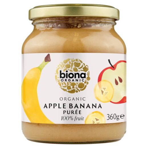 Biona Org Apple Banana Puree (360G)