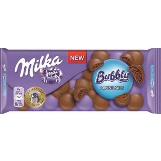 Milka Bubbly Alpina Milk (90G)