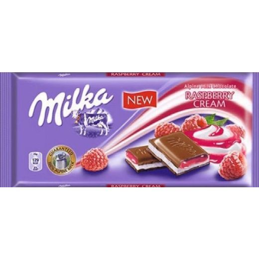 Milka Raspberry Cream (100G)