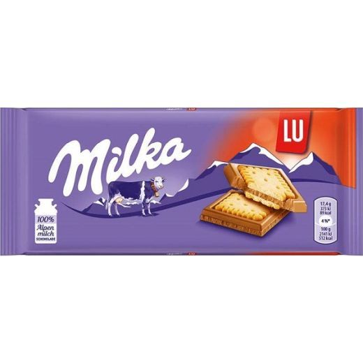 Milka Sandwich Tablet Petit Lu (87G)