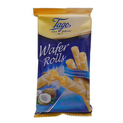 Tago Coconut Wafers Roll (Rurka) (150GR)