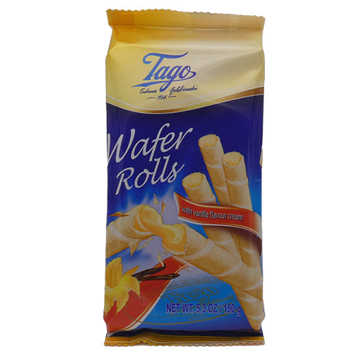 Tago Vanilla Wafer Rolls (Rurka) (150GR)