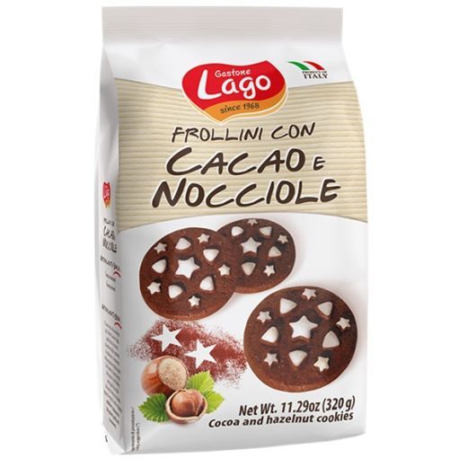 Lago Cookies Cocoa Hazelnut (320G)