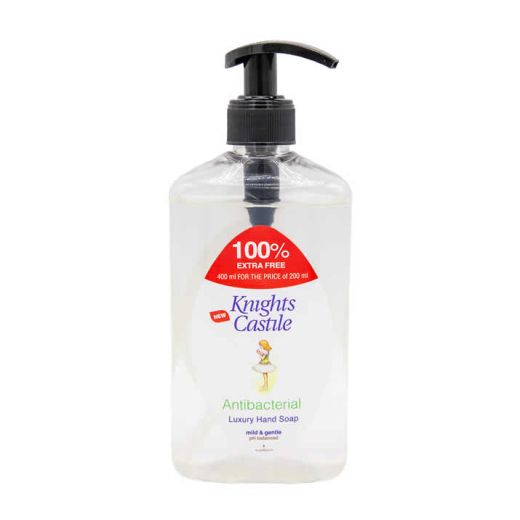 Knights Castle Anti Bacterial Soap (400ML)