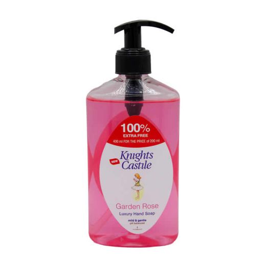 Knights Castle Garden Rose Soap (400ML)