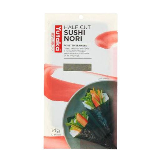 Yutaka Roasted Seaweed -Sushi Nori Half (14G)