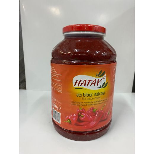 Hatay Pepper Paste Hot (PET) (Aci Biber Salcasi) (4.3kg) product image