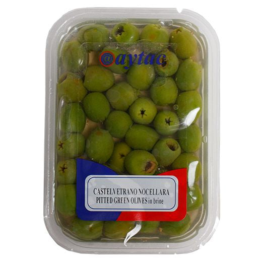 Aytac Green Olives Nocellara Castelvetrano Pitted In Brine (120G)