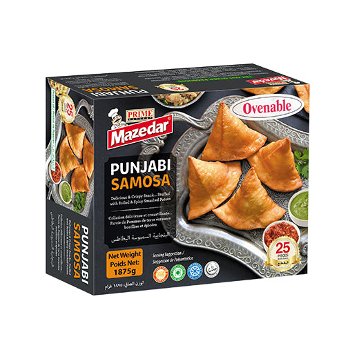 Mazedar Punjabi Samosa Ovenable 25 pcs (75g) product image