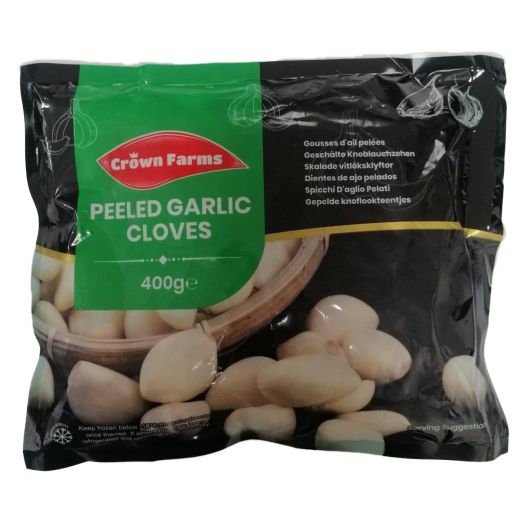 Ef C/F Peeled Garlic Cloves Iqf 400Gm (400GR)