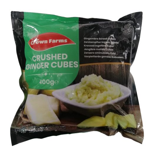 Ef Crushed Ginger Puree Portions 400Gm (400GR)