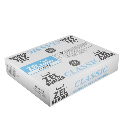 Zel Classic Beef Burger 4 Oz (Halal) (113g) product image