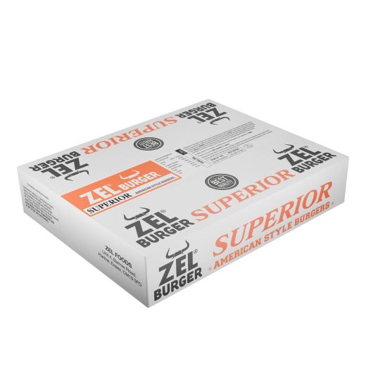 Zel Superior Beef Burger 6Oz 170g (Halal) (113g) product image