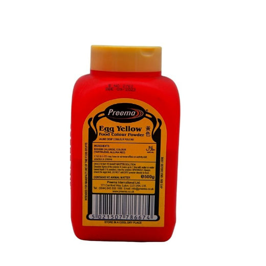 Preema Egg Yellow Food Colouring Powder 500g product image