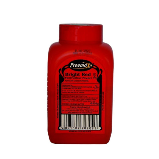 Preema Bright Red Food Colouring Powder 500g product image