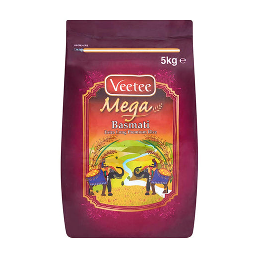 Veetee Mega Extra Long Basmati 5kg product image