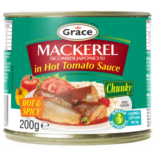 Grace Mackerel In Tomato & Chilli (200g) product image