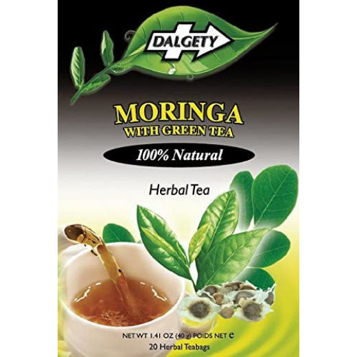 Dalgety Moringa With Green Tea (40g 18 teabags) product image