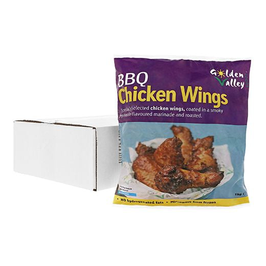 Ctr Ctf Golden Valley BBQ Chicken Wings 1kg - Halal product image