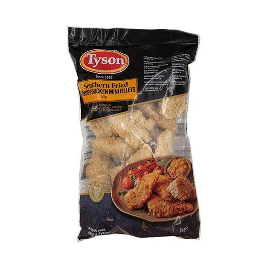 Ctr Ctf Tyson Southern Fried Crispy Chicken Mini Fillet 53g (1kg) product image