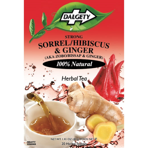 Dalgety Sorrel Hibiscus & Ginger Tea (45g 18 teabags) product image