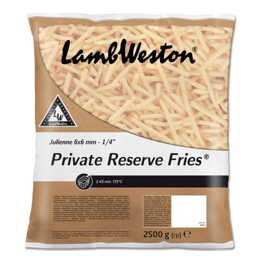 Ctr Lambweston Private Reserve Fries (F62) Julinne 6X6 1 - 4 (UK) (2.5kg) product image