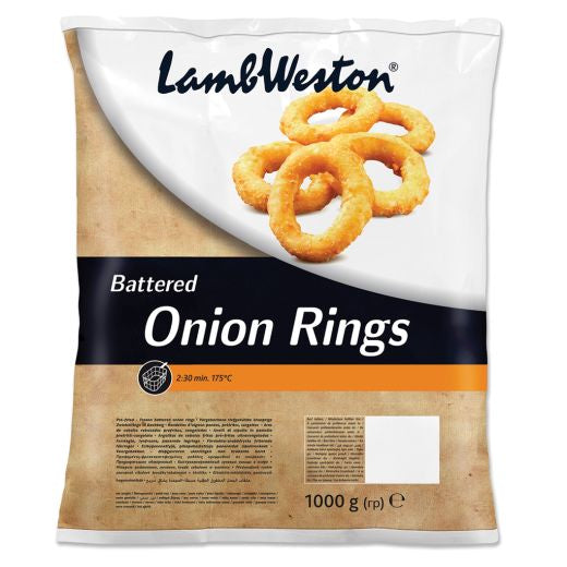 Ctr Lambweston Battered Onion Rings (Or3) (1kg) product image