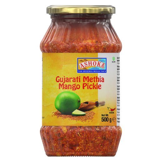 Ashoka Gujarati Methia Mango Pickle (500g) product image