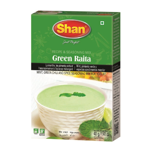 Shan Masala Green Raita 40g (40GRX12PCS) product image