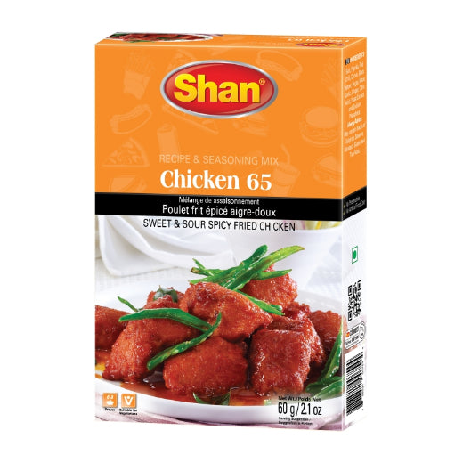 Shan Masala Mix Chicken 65 60g (50GRX12PCS) product image