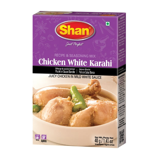 Shan Masala Chicken White Karahi 40g (40GRX12PCS) product image
