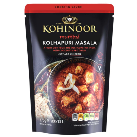 Ief Kohinoor Mumbai Kolhapuri Masala Cooking Sce 375g product image