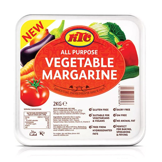KTC Vegetable Margarine (Halal) (2kg) product image