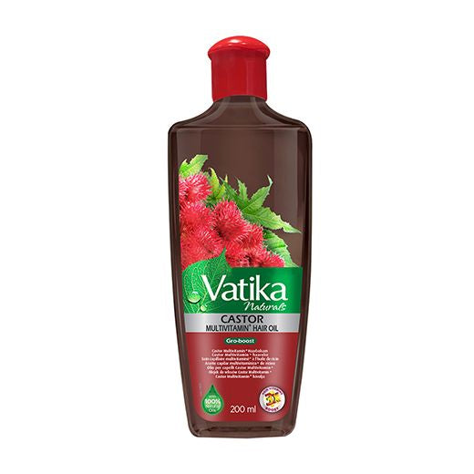 Dbr Vatika Enriched Ho - Castor - Hair Thickening (200MLX6PCS) product image