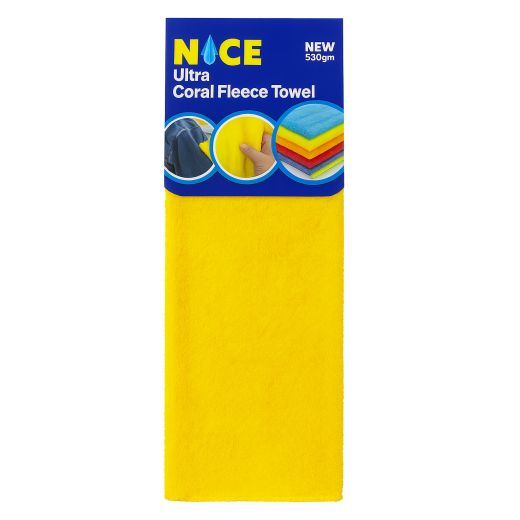 Nice Microfibre Cloth 550Gsm Coral Fleece Towel (10 pcs) product image