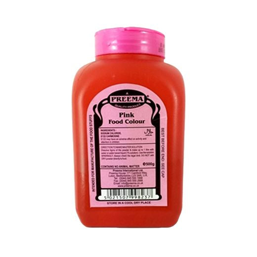 Preema Pink Food Colouring Powder 500g product image