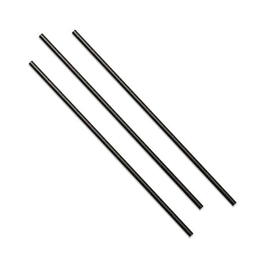 Ctr Hrd Jazzcafe Straight Bottle Straw Paper (267X6Mm - 10.5) Black (250 pcs) product image
